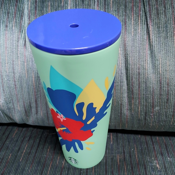 Starbucks Hibiscus Tumbler Summer 2020 24 oz Venti size.